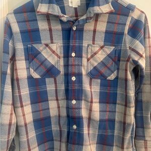 Crewcuts Blue and Red Plaid Shirt